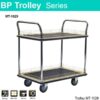 BP 2 Shelf Trolley With Ledge MT-1029 200Kgs