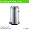 Butterfly Pedal Bin EK 9679/40L