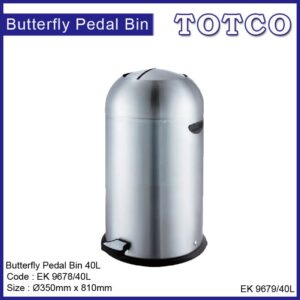 Butterfly Pedal Bin EK 9679/40L