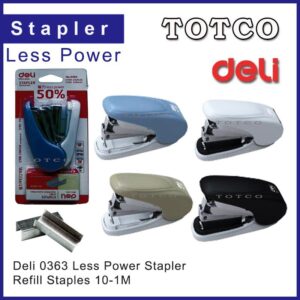 Deli 0363 Use NO.10 Less Power Stapler