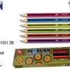 Dolphin 2B Pencil Fluorescent Colour Hexagon FC1331