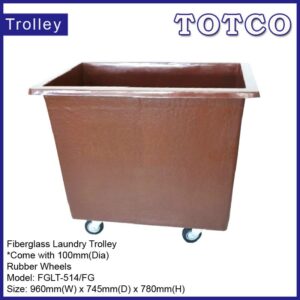 Fiberglass Laundry Trolley 514