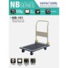 NB-101 Prestar Metal Platform Trolley 150kgs (Foldable Handle)