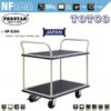 NF-S304 Prestar Trolley Double Deck Dual Handle Stopper 300Kgs