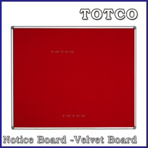 Notice Board - Velvet Board Aluminium Frame