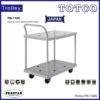 PB-114G Prestar Polypropylene (PP) Double Deck Single Handle 150Kgs