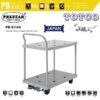 PB-S114G Prestar Trolley Polypropylene (PP) Double Deck Single Handle Stopper 150Kgs