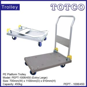 PE Platform Trolley 1006/450Kgs (Extra Large)