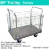 PE + Powder Coating Basket Trolley 1010/300 300Kgs