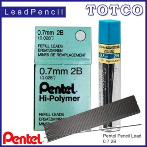 Pentel 2B Pencil Lead 0.5mm / 0.7mm / 0.9mm