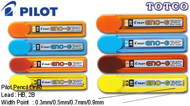 Pilot Eno-G Pencil Lead 0.3mm / 0.5mm / 0.7mm / 0.9mm