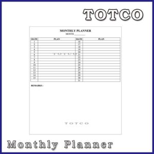 Planner Board - Monthly Planner 2