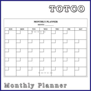 Planner Board - Monthly Planner