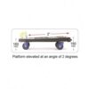 PM-201P Prestar Plastic Mesh Platform Hand Truck Foldable Handle 200Kgs