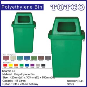Polyethylene Bins SCORPIO 45