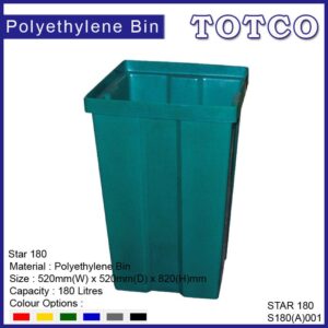 Polyethylene Bins STAR 180L/300L