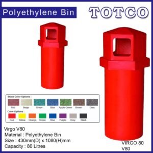 Polyethylene Bins VIRGO 80