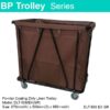 Powder Coating Dirty Linen Trolley DLT-508/EX
