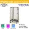 Security Cargo Worktainer WTP-SC-110-80 Prestar Plastic Platform 500Kgs