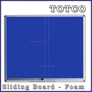 Sliding Glass Board - Foam Board Aluminium Frame