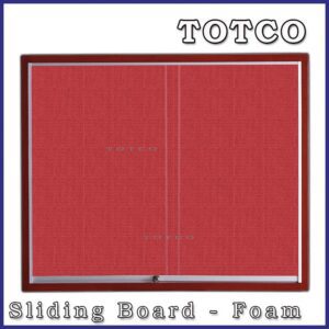 Sliding Glass Board - Foam Board Wooden Frame