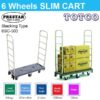 Slim Cart 6SC-503 Prestar Plastic Platform Slim Stacking Type 500Kgs