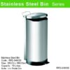 Stainless Steel Bin c/w Pedal RPD-049/SS 10 Litres