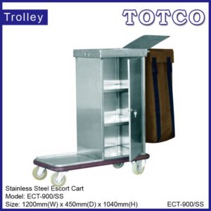 Stainless Steel Escort Cart ECT-900/SS