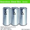 Stainless Steel Flip Top Recycle Bin-234/SS
