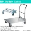 Stainless Steel Plat Form Trolley LD-PFT-1003/SS Foldable Handle