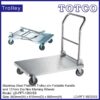 Stainless Steel Plat Form Trolley LD-PFT-1003/SS Foldable Handle