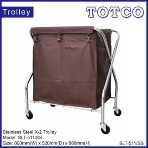Stainless Steel X-2 Trolley SLT-511/SS
