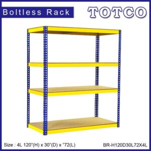 Boltless Rack 4L Series - H120" X D30" X L72"