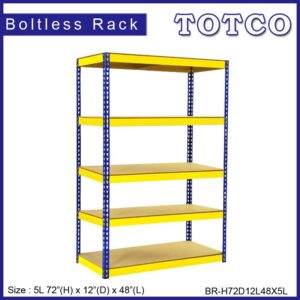 Boltless Rack 5L Series - H72" X D12" X L48"