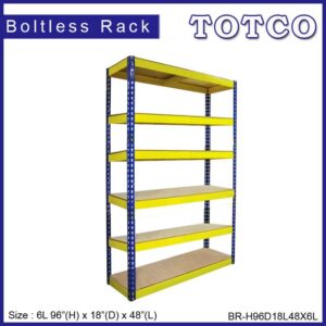 Boltless Rack 6L Series - H96" X D18" X L48"