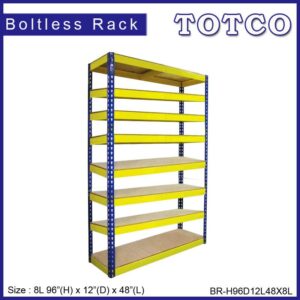 Boltless Rack 8L Series - H96" X D12" X L48"