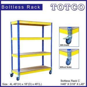 Boltless Rack.C H48" X D18" X L48"