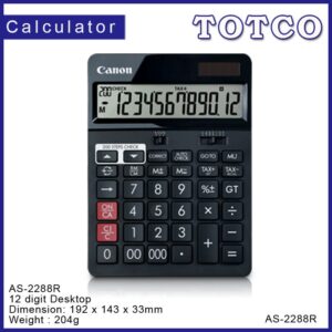 Canon AS-2288R Calculator