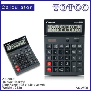 Canon AS-2600 Calculator