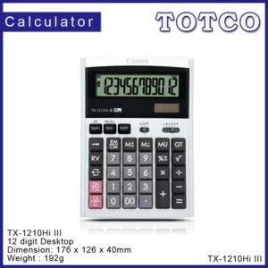 Canon Calculator TX-1210Hi III