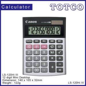 Canon LS-120Hi III Calculator