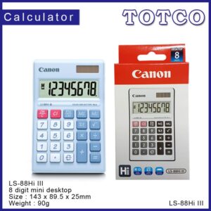 Canon LS-88Hi III Calculator