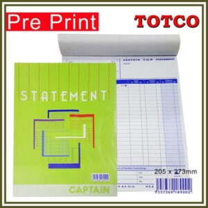 Captain Statement Pad (42 sheets)