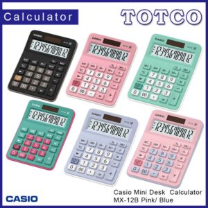 Casio Mini Desk Calculator MX-12B