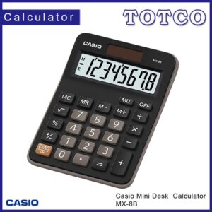 Casio Mini Desk Calculator MX-8B