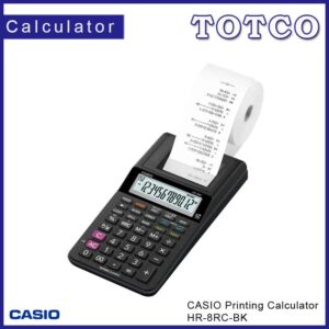 Casio Printing Calculator HR-8RC-BK