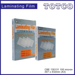 CBE Laminating Film A3 (100 micron) 130131