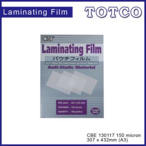CBE Laminating Film A3 (150 micron) 130117