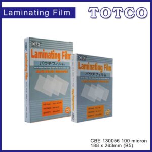 CBE Laminating Film B5 (100 micron) 130056