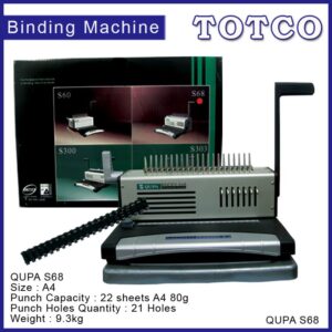 Comb Binding Machine S68